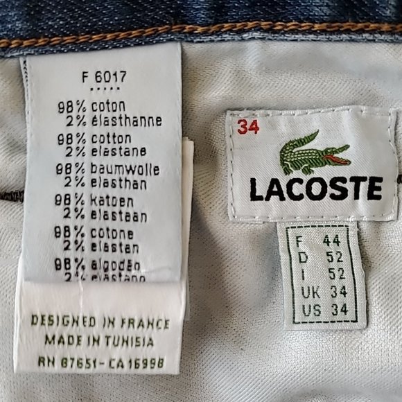 Lacoste denim jeans - Picture 5 of 5